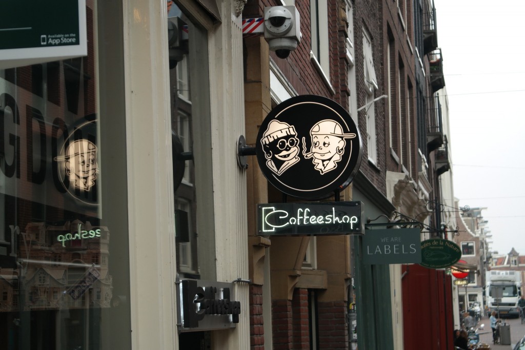 オランダのコーヒーショップ