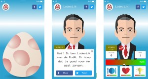 オランダ版たまごっちアプリ「Kamergotchi」